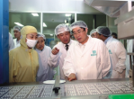 原陜西省省長袁純清視察利君