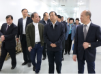 原陜西省委常委、統(tǒng)戰(zhàn)部長姜鋒視察利君