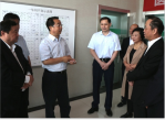 原陜西省副省長陸治原視察利君